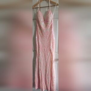 Windsor Blush Sequin Maxi Dress